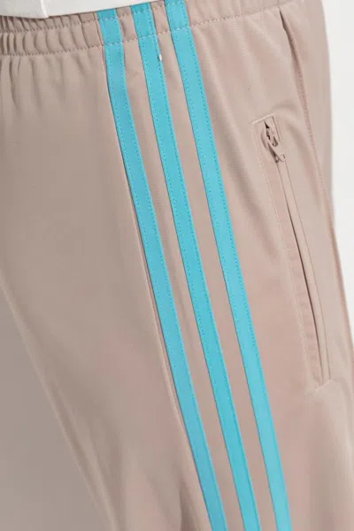 Adidas Originals Wide-leg Track Pants In Neutral