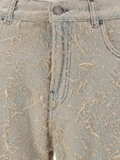 Haikure Jeans With Pilling Effect In Gray