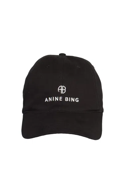 Anine Bing Jeremy Baseball Cap In Black