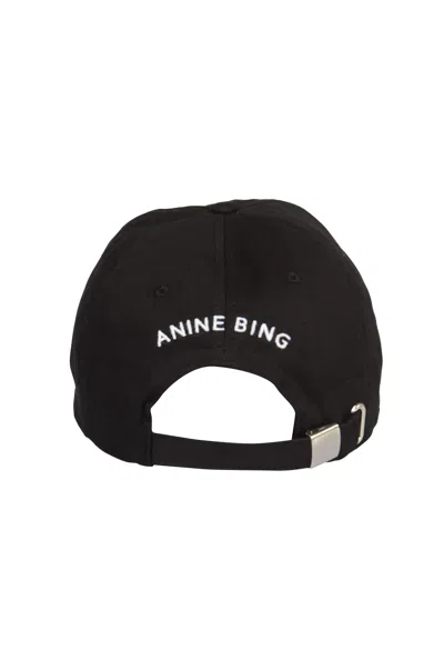 Anine Bing Jeremy Baseball Cap In Black