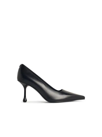 Jimmy Choo Glossy Black Heeled Pumps In Black