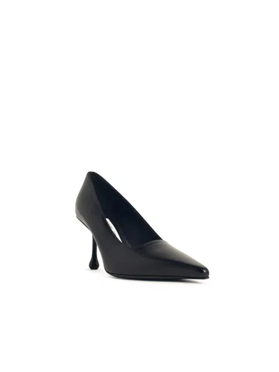 Jimmy Choo Glossy Black Heeled Pumps In Black