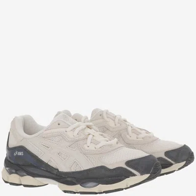 Asics Multicolour Leather Sneakers In Neutral