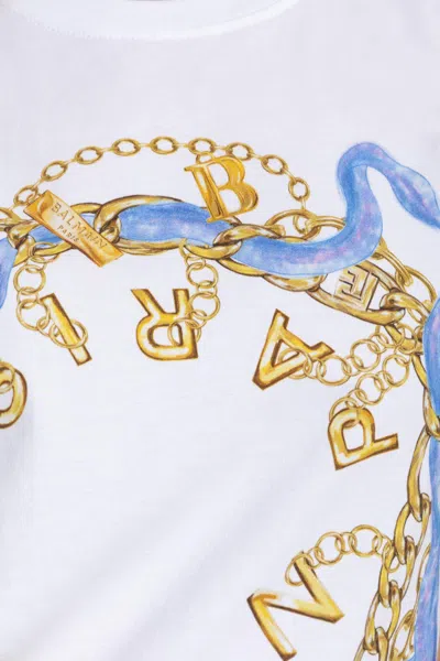 Balmain Printed T-shirt In White