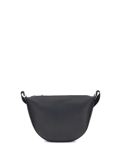 Fendi Half-moon Leather Shoulder Bag