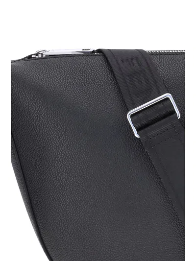 Fendi Half-moon Leather Shoulder Bag