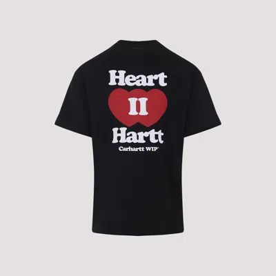 Carhartt Wip Heart Ii Cotton T-shirt In Black