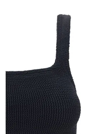 Hunza G Xandra Bikini In Metallic Khaki