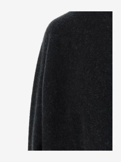 Giorgio Armani Cashmere High Neck Sweater In Black
