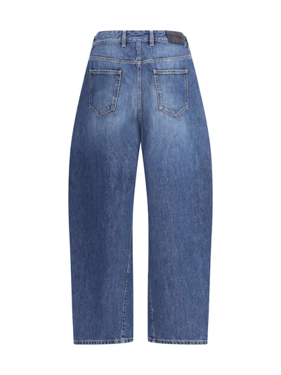 Givenchy Men Oversized Jeans In Blue