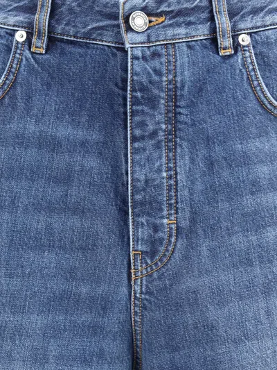 Givenchy Men Oversized Jeans In Blue