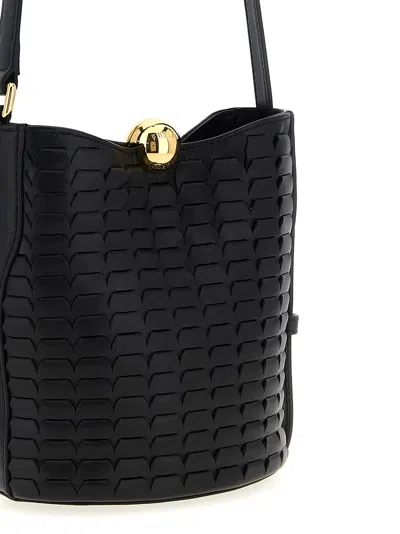 Furla ' Sfera Soft' Mini Bucket Bag In Black
