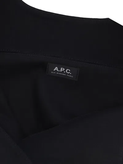 Apc A.p.c. Ninon Canvas Tote Bag In Black