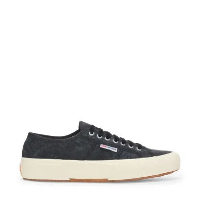 Superga 2750 Og Washed Cotton In Black