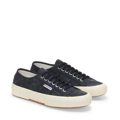 Superga 2750 Og Washed Cotton In Black