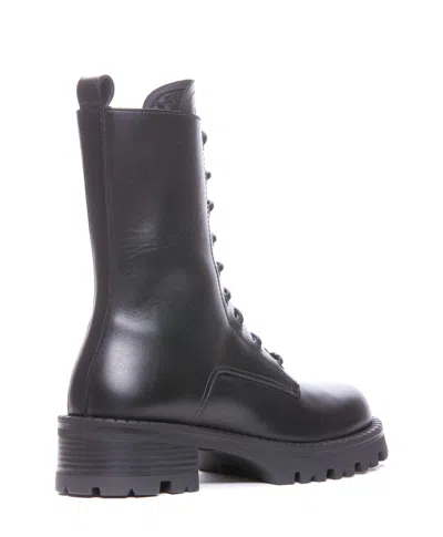 Versace Booties In Black