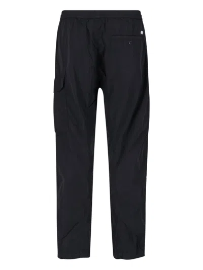 C.p. Company Straight Trousers In Blue