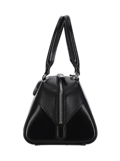 Givenchy Women Antigona East West Small Leather Shoulder Bag In Black