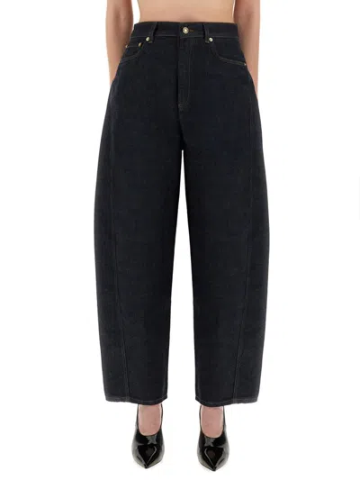 Givenchy Women Jeans In Denim In Blue