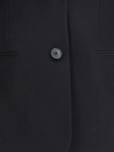 Givenchy Women Single-breasted Wool Blazer In Black