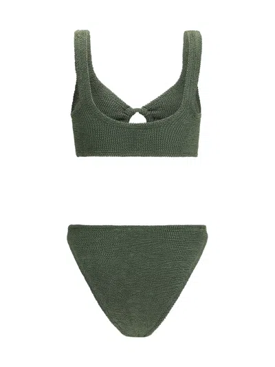 Hunza G Hallie Bikini Set In Brown