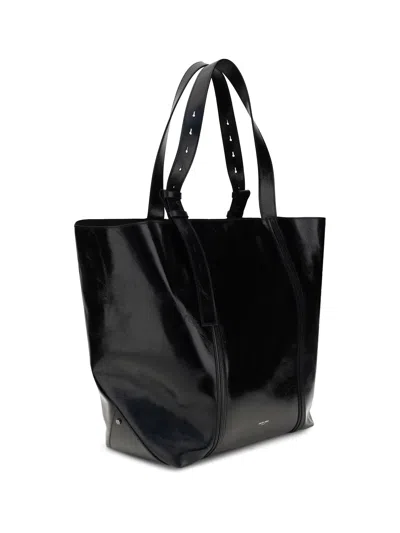 Golden Goose Spacious Tote Bag Dual Handles In Black