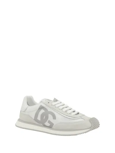 Dolce & Gabbana Calfskin Strobel Portofino Light Sneakers