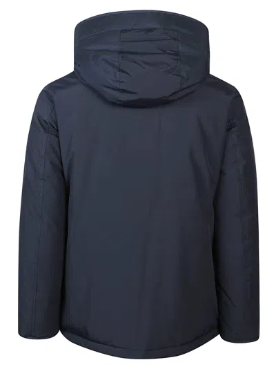 Woolrich Arctic Anorak Jacket In Blue