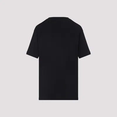 Moschino Teddy Bear Crewneck T-shirt In Black