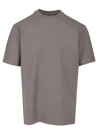 Y-3 Graphic Short Sleeve Tee T-shirt In Gray