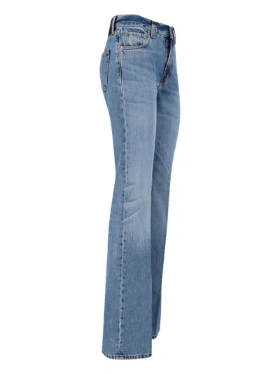 Haikure Flora Bootcut Jeans In Blue