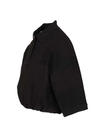 Alexander Wang T T By Alexander Wang Black Cotton Shirts In Black