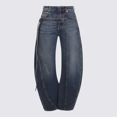 Jean Paul Gaultier Low-rise Jeans In Blue