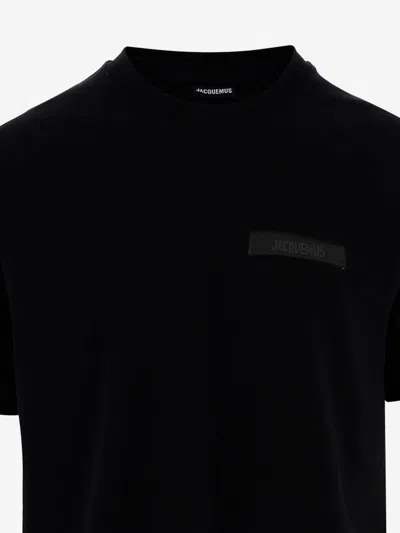 Jacquemus Women Black The Gros Grain Short-sleeve T-shirt