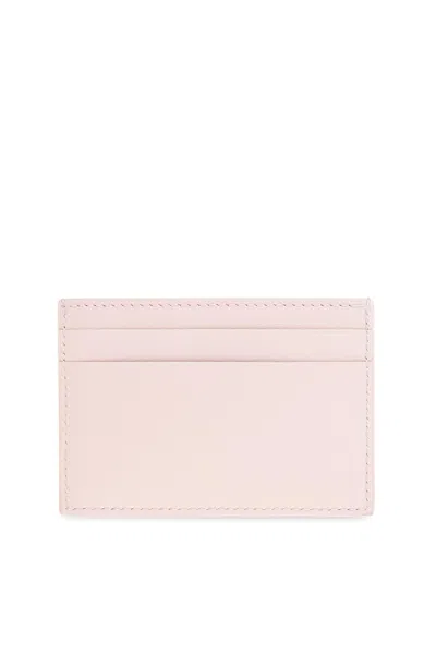 Alexander Mcqueen Leather Card Case In Multi