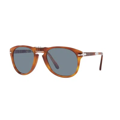 Persol Mens Brown Po0714sm Steve Mcqueen Pilot-shape Crystal-glass And Acetate Sunglasses In Lite Brown