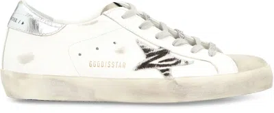 Golden Goose Isabel Marant Etoile Blue Cotton Clothing Trousers In White