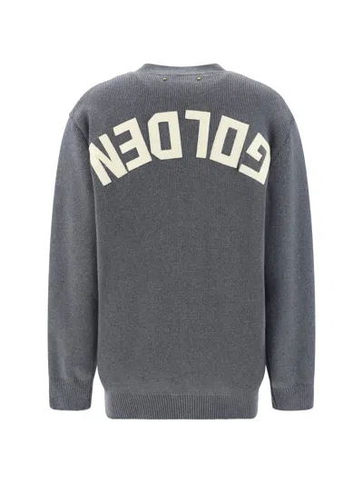 Golden Goose Darnelle Basic Cardigan In Gray