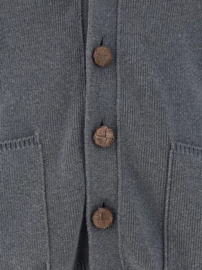 Golden Goose Darnelle Basic Cardigan In Gray