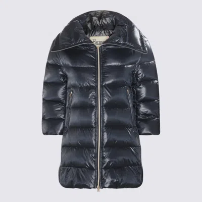 Herno Cleofe Down Jacket In Nylon In Black