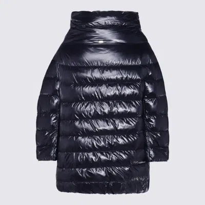 Herno Blue Down Jacket In Blue