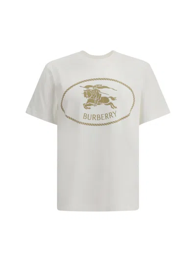 Burberry 'seth' Crew Neck T-shirt In Multi
