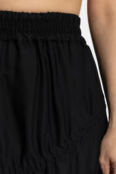 Y-3 Asymmetrical Skirt In Black