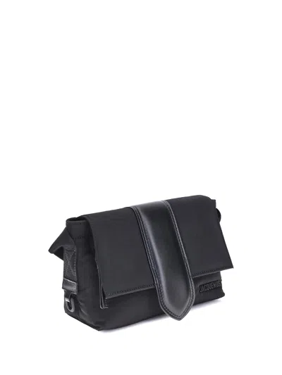 Jacquemus Men Le Petit Messenger Crossbody Bag In Black