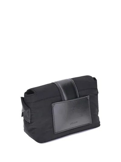 Jacquemus Men Le Petit Messenger Crossbody Bag In Black