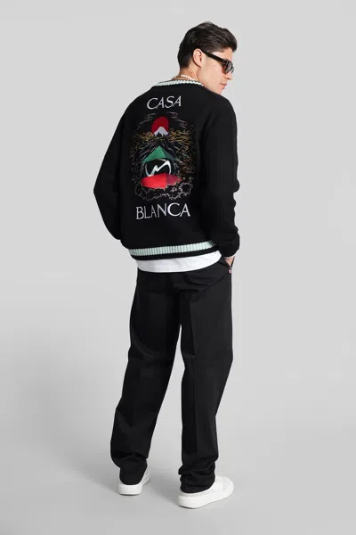 Casablanca Men's Casa Mountain Cardigan In Black