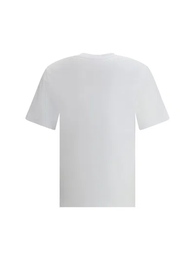 Jacquemus T-shirt Le T-shirt Gros-grain In White