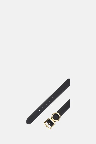 Jacquemus Le Ceinture Regalo Leather Belt In Black