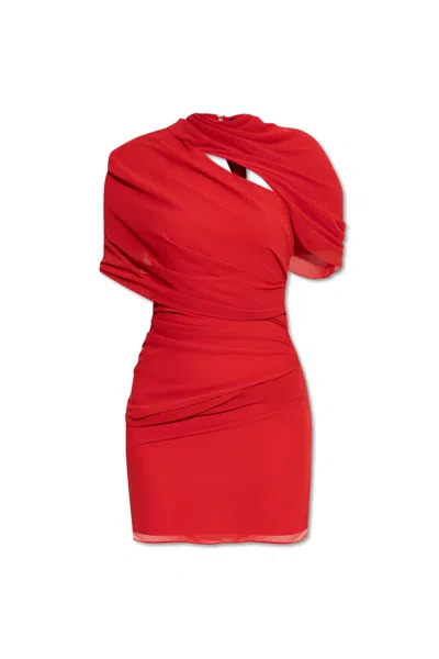 Jacquemus La Robe Castagna Dress In Red