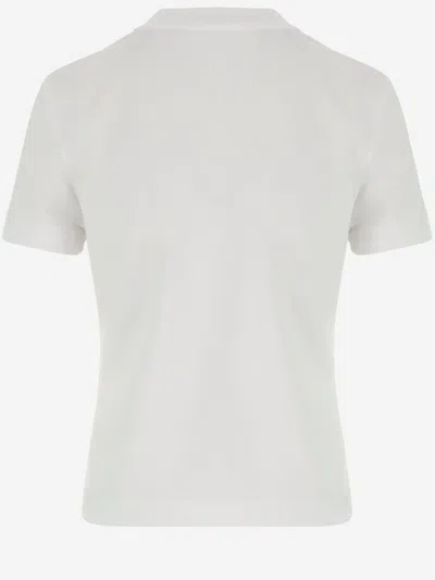 Jacquemus Tom Ford Black Cotton Blend Jeans In White